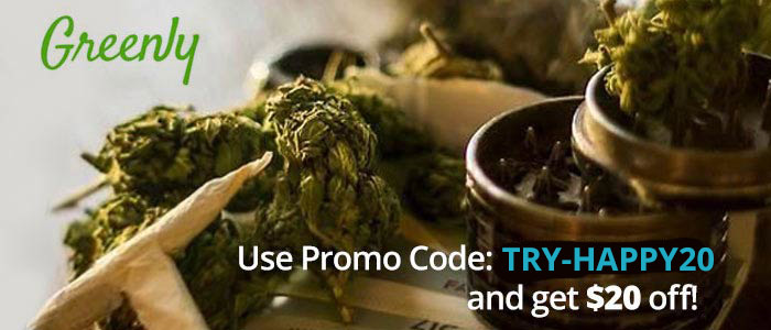 Greenly Promo Code: Get $20 off and read our Greenly Weed Review! GreenlyDelivery