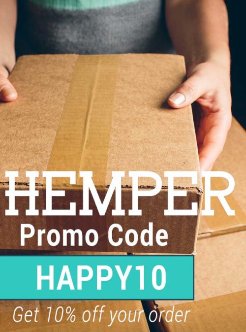 Hemper Promo Code Use HAPPY10 for 10 off your entire Hemper.co order!