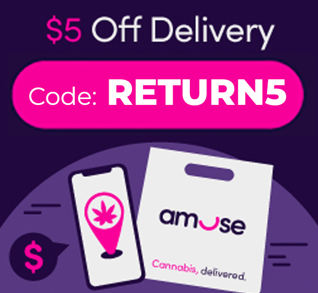 Amuse Promo Code for Returning Users | $5 off: RETURN5